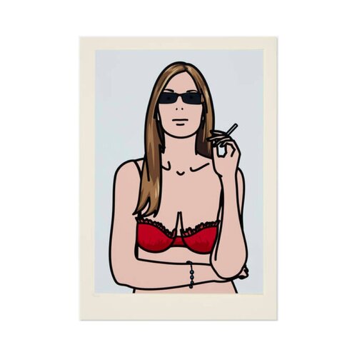 Ruth Smoking 4 by Julian Opie, Print for Sale on Singulart