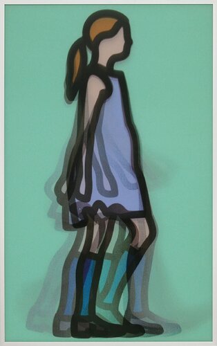 Julian Opie Esther Framed Lenticular by Julian Opie, Print for Sale on Singulart