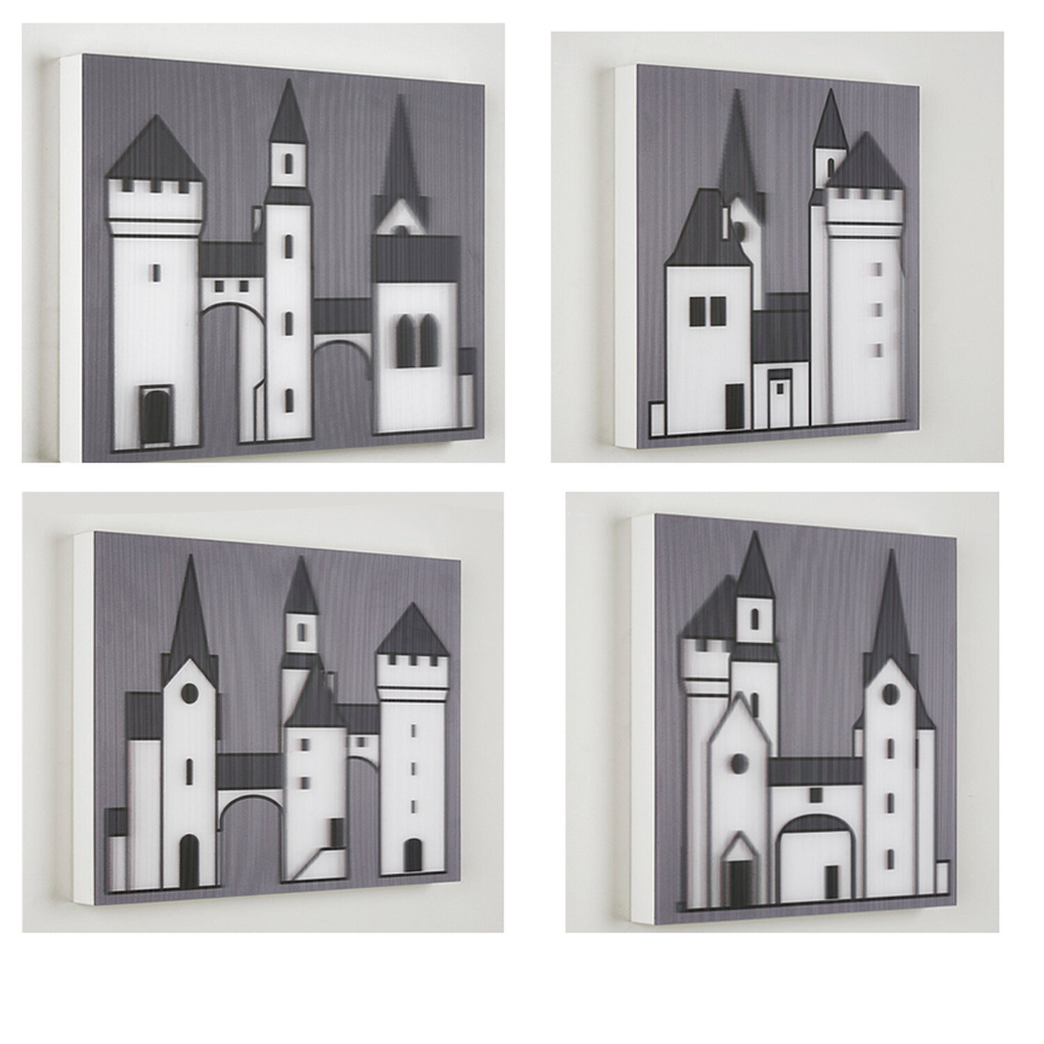 Medieval Village Julian Opie