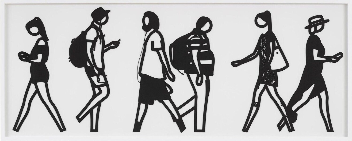 Walking in Melbourne 6 Julian Opie