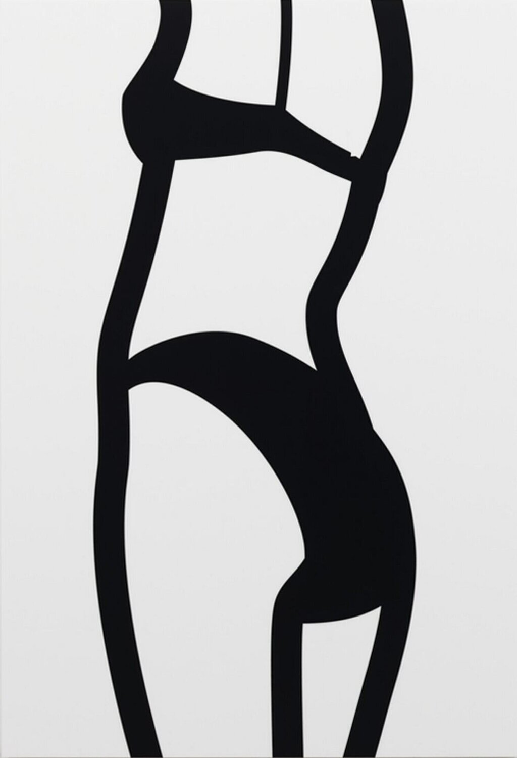 Watching Suzanne 9 Female Figure Julian Opie