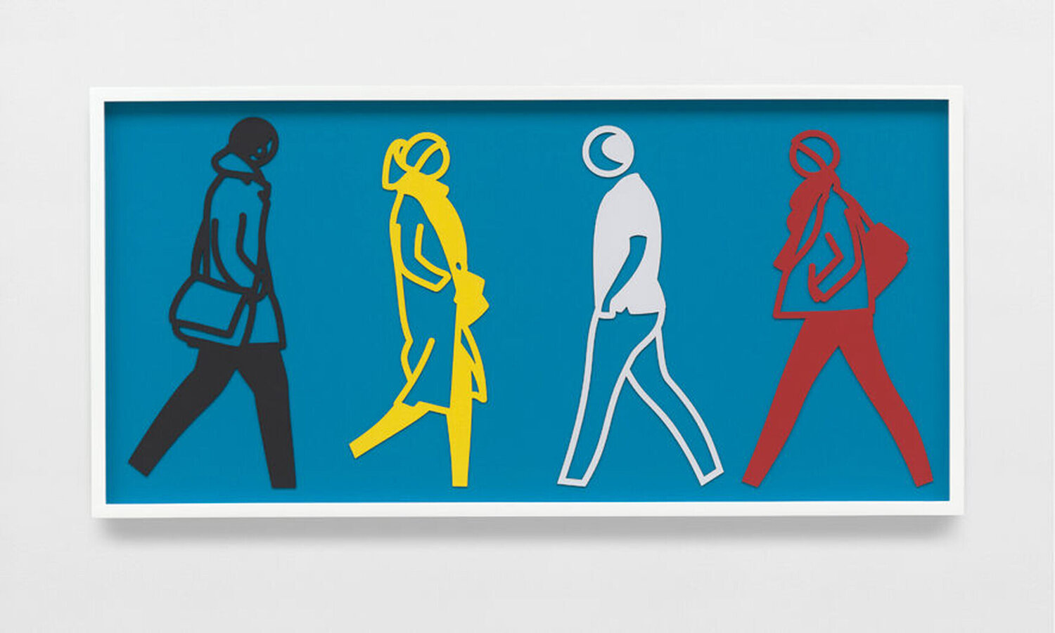 Street 6. from "Street 1-6." Julian Opie Werk auf Papier zu verkaufen