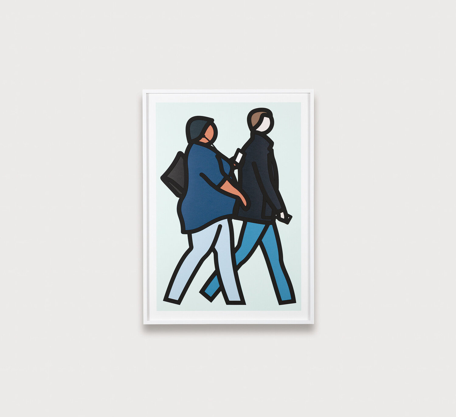 New York Couple 2. Julian Opie
