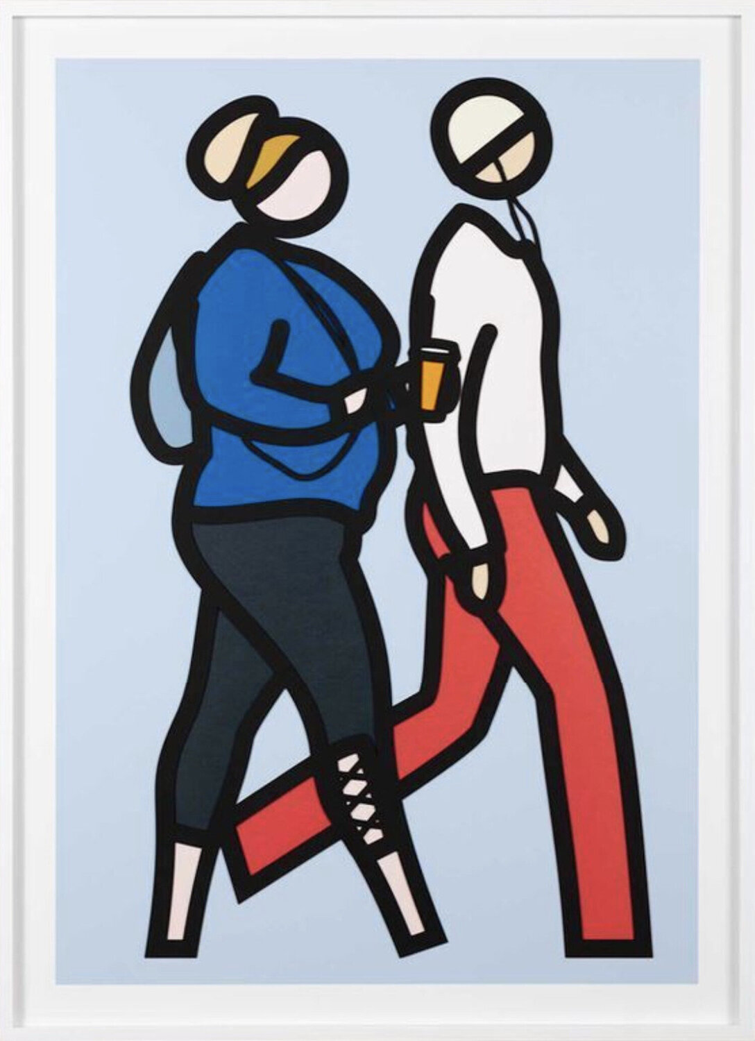 New york couple 8 Julian Opie