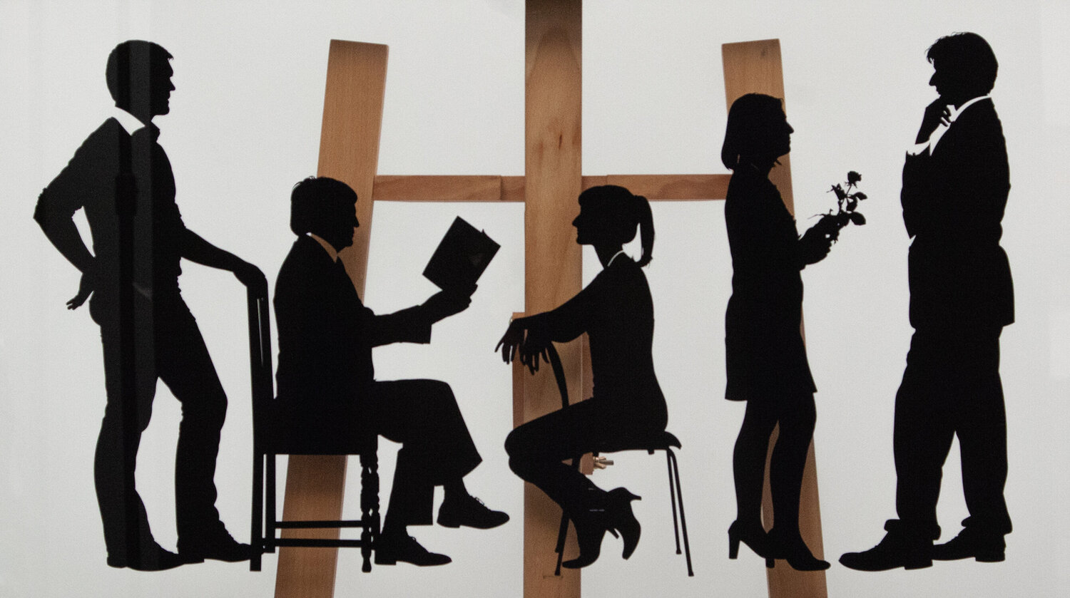 Gallery staff 5,2010 Julian Opie