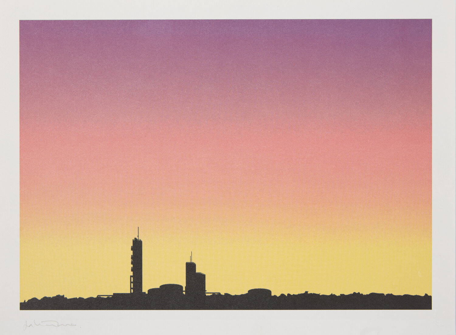 Untitled (Cityscape) Julian Opie