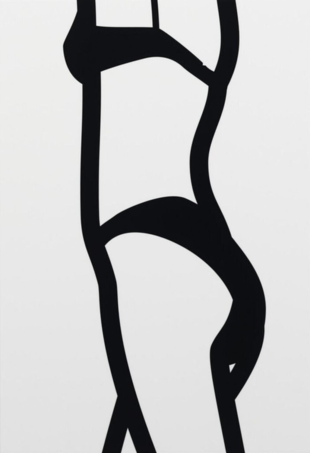Watching Suzanne 1 Female Figure Julian Opie