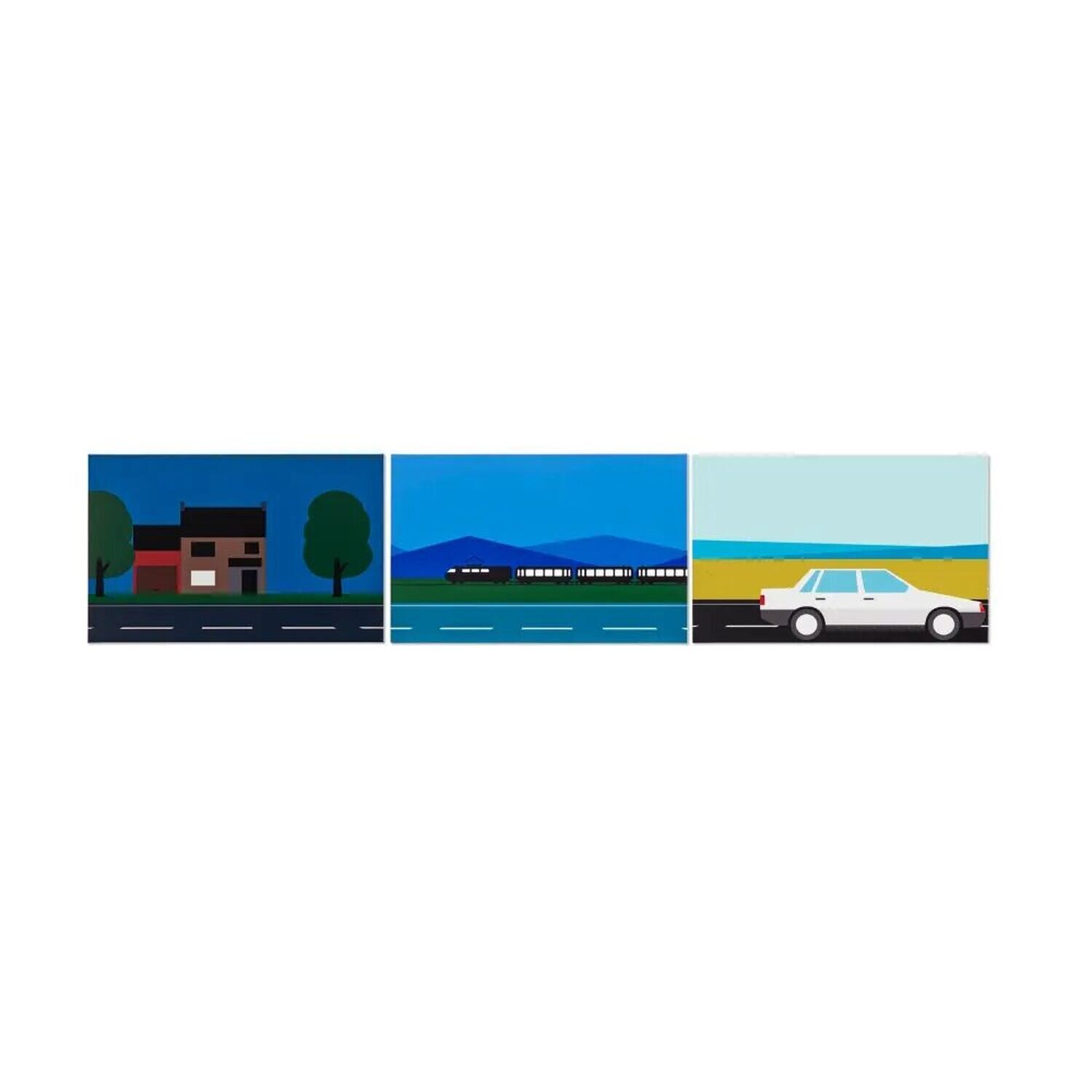 Roadscape 49, 52,58 Julian Opie
