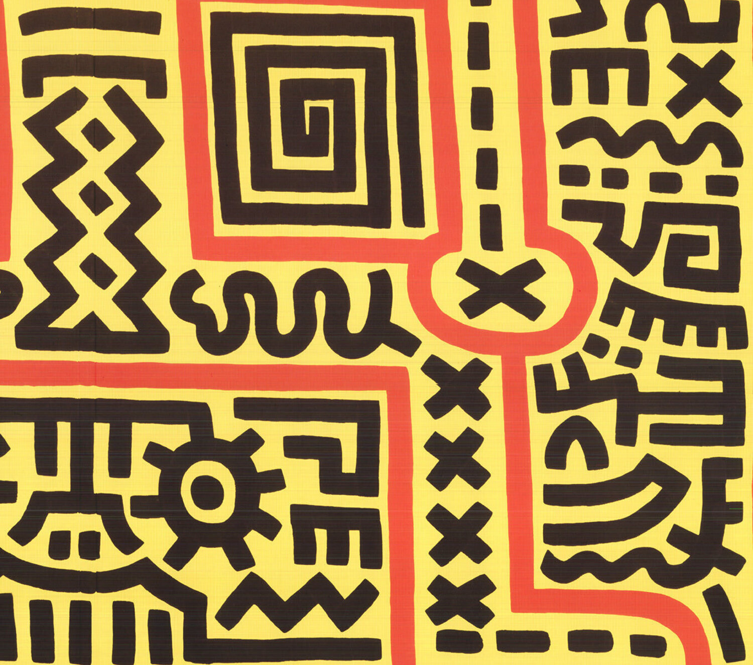 Untitled, 1983 by Keith Haring (1992) : Print Lithography