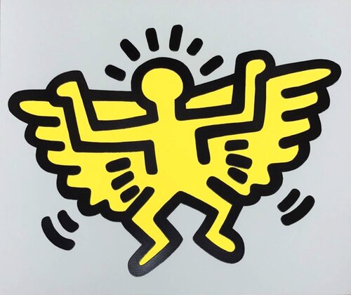 Winged Angel van Keith Haring, Afdruk te koop op Singulart
