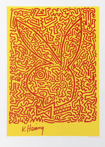 Playboy Bunny van Keith Haring, Afdruk te koop op Singulart