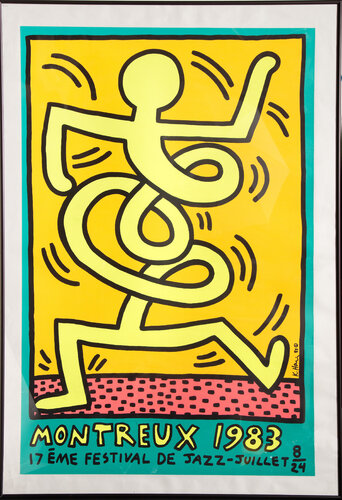 Montreux 1983 van Keith Haring, Afdruk te koop op Singulart