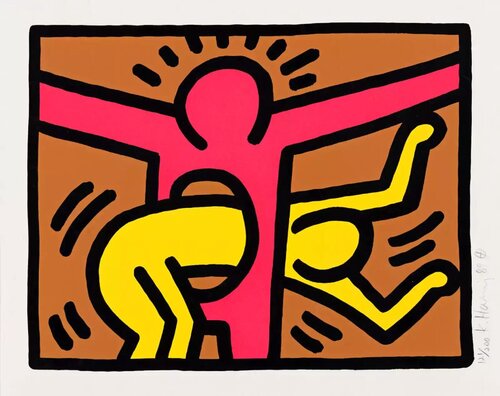 Pop Shop IV: One Print van Keith Haring, Afdruk te koop op Singulart