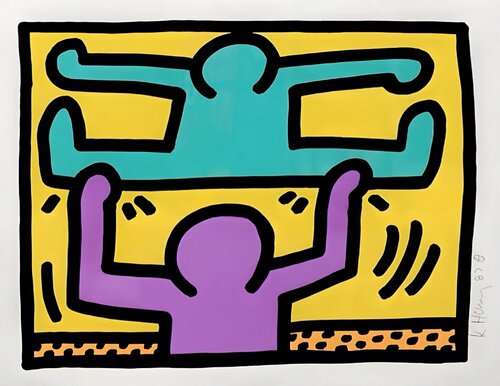 Pop Shop 1: One Print van Keith Haring, Afdruk te koop op Singulart
