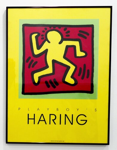 Playboy's Haring (Poster) di Keith Haring, Stampa in vendita su Singulart