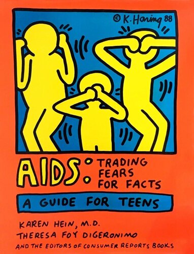 Aids: Trading Fears for Facts (Keith Haring prints) di Keith Haring, Stampa in vendita su Singulart