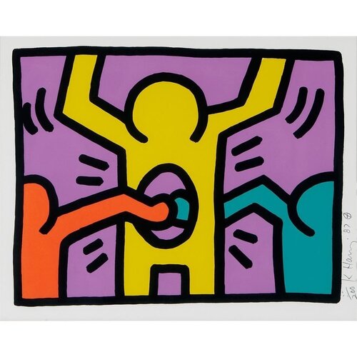 Pop Shop 1 di Keith Haring, Stampa in vendita su Singulart