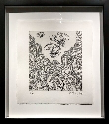 The Valley #12 van Keith Haring, Afdruk te koop op Singulart