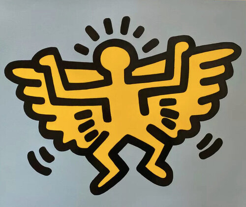 Icons, (Angel) van Keith Haring, Afdruk te koop op Singulart