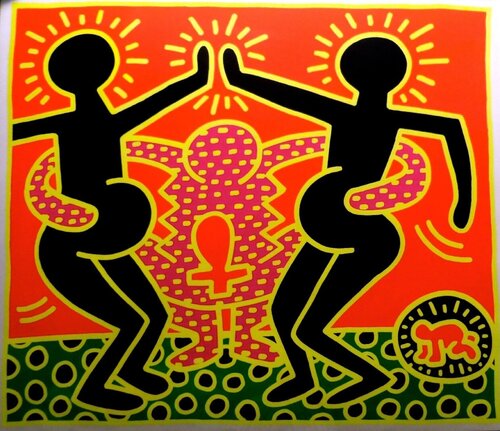 Fertility #4 van Keith Haring, Afdruk te koop op Singulart