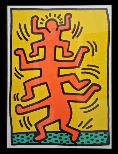 Growing #1 van Keith Haring, Afdruk te koop op Singulart