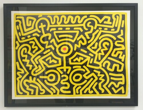 Growing #3 van Keith Haring, Afdruk te koop op Singulart