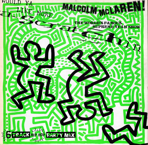 Rare Original Keith Haring Vinyl Record Art van Keith Haring, Andere media te koop op Singulart