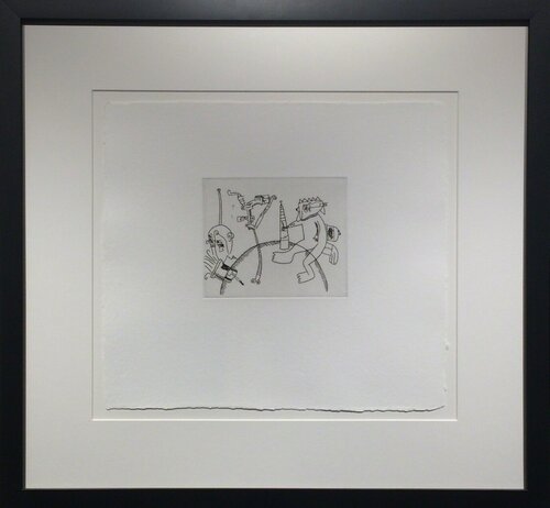 Untitled #10 (with Sean Kalish) van Keith Haring, Afdruk te koop op Singulart