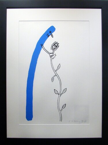 The Story of Red & Blue #12 van Keith Haring, Afdruk te koop op Singulart