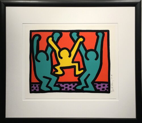 Pop Shop I B van Keith Haring, Afdruk te koop op Singulart