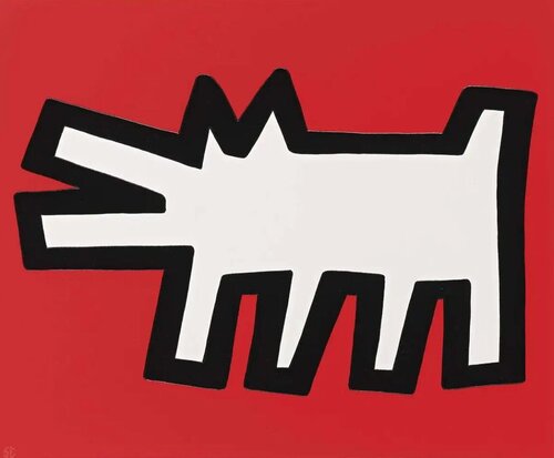 Barking Dog van Keith Haring, Afdruk te koop op Singulart