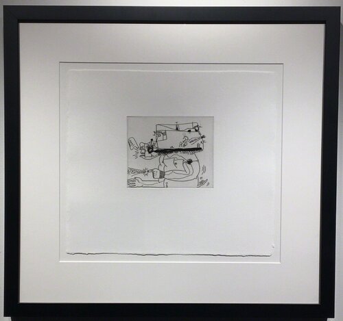Untitled #5 (with Sean Kalish) van Keith Haring, Afdruk te koop op Singulart