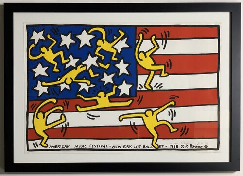 American Music Festival (New York City Ballet) van Keith Haring, Afdruk te koop op Singulart