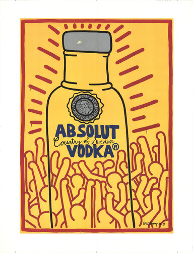 Absolute Vodka van Keith Haring, Afdruk te koop op Singulart