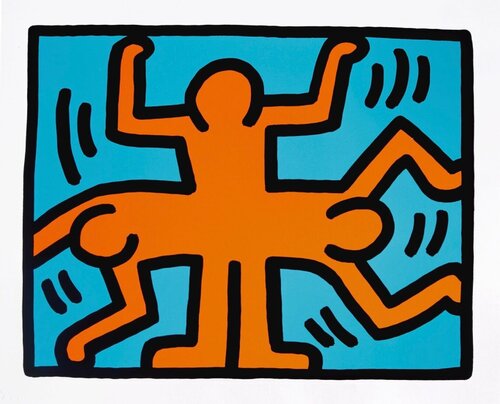 Pop Shop VI (2) van Keith Haring, Afdruk te koop op Singulart