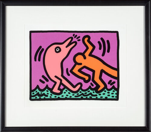 UNTITLED FROM POP SHOP V van Keith Haring, Afdruk te koop op Singulart