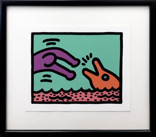 POP SHOP V (1) van Keith Haring, Afdruk te koop op Singulart