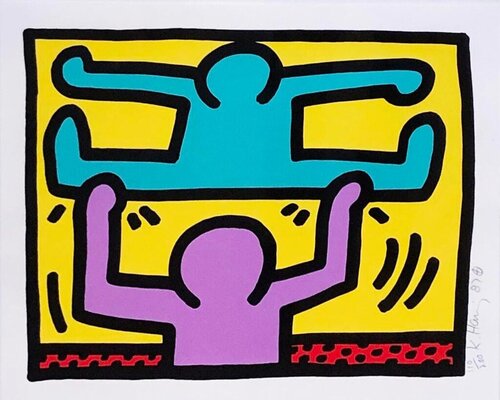 Pop Shop I (4) van Keith Haring, Afdruk te koop op Singulart