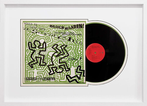 Malcolm McLaren van Keith Haring, Andere media te koop op Singulart
