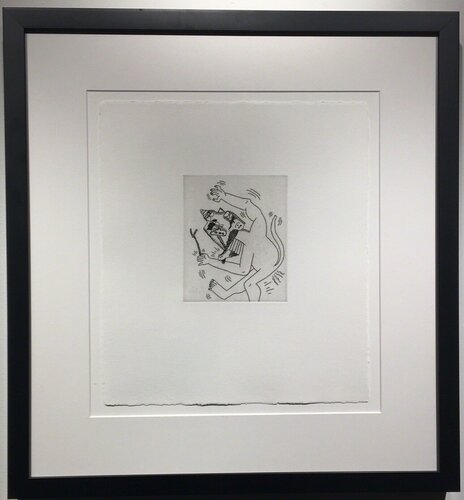 Untitled #2 (with Sean Kalish) van Keith Haring, Afdruk te koop op Singulart