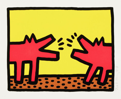 Pop Shop IV (d) van Keith Haring, Afdruk te koop op Singulart