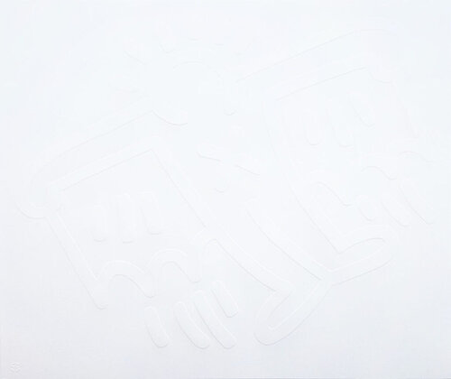 White Icons (D) - X-Man van Keith Haring, Afdruk te koop op Singulart