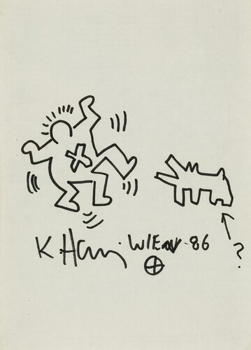 untitled van Keith Haring, Werk op papier te koop op Singulart