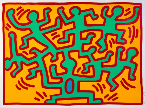 Growing II van Keith Haring, Afdruk te koop op Singulart