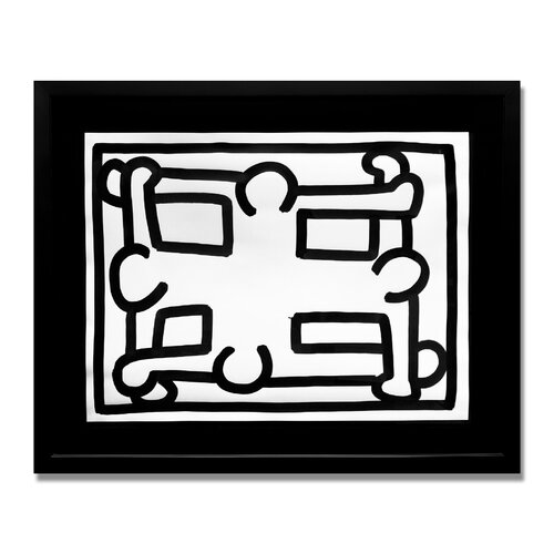 Untitled (“Growing” #13) van Keith Haring, Schilderij te koop op Singulart