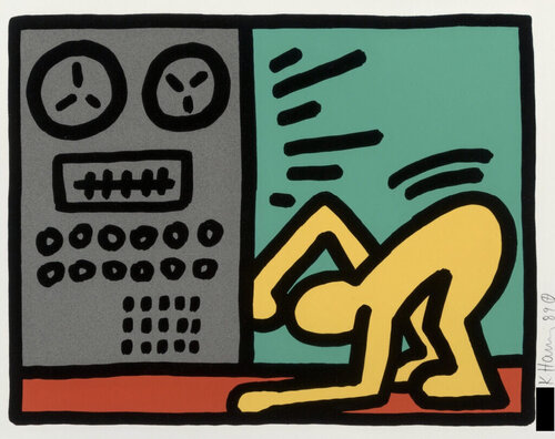 Pop Shop III (4) van Keith Haring, Afdruk te koop op Singulart