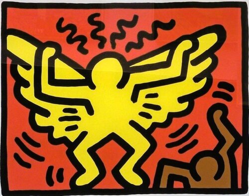 Pop Shop IV (A) van Keith Haring, Afdruk te koop op Singulart