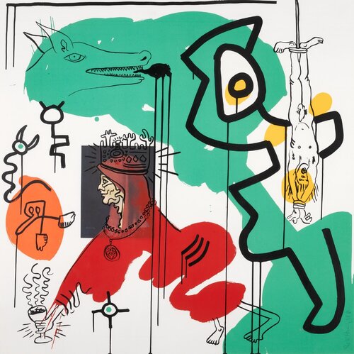 Apocalypse (9) van Keith Haring, Afdruk te koop op Singulart