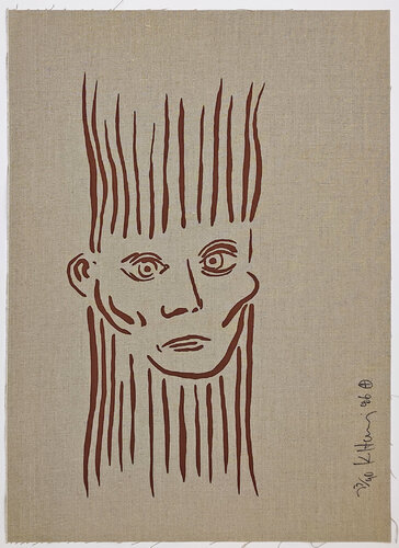 PORTRAIT OF JOSEPH BEUYS van Keith Haring, Afdruk te koop op Singulart