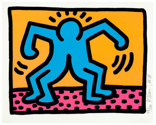 POP SHOP II (1) van Keith Haring, Afdruk te koop op Singulart